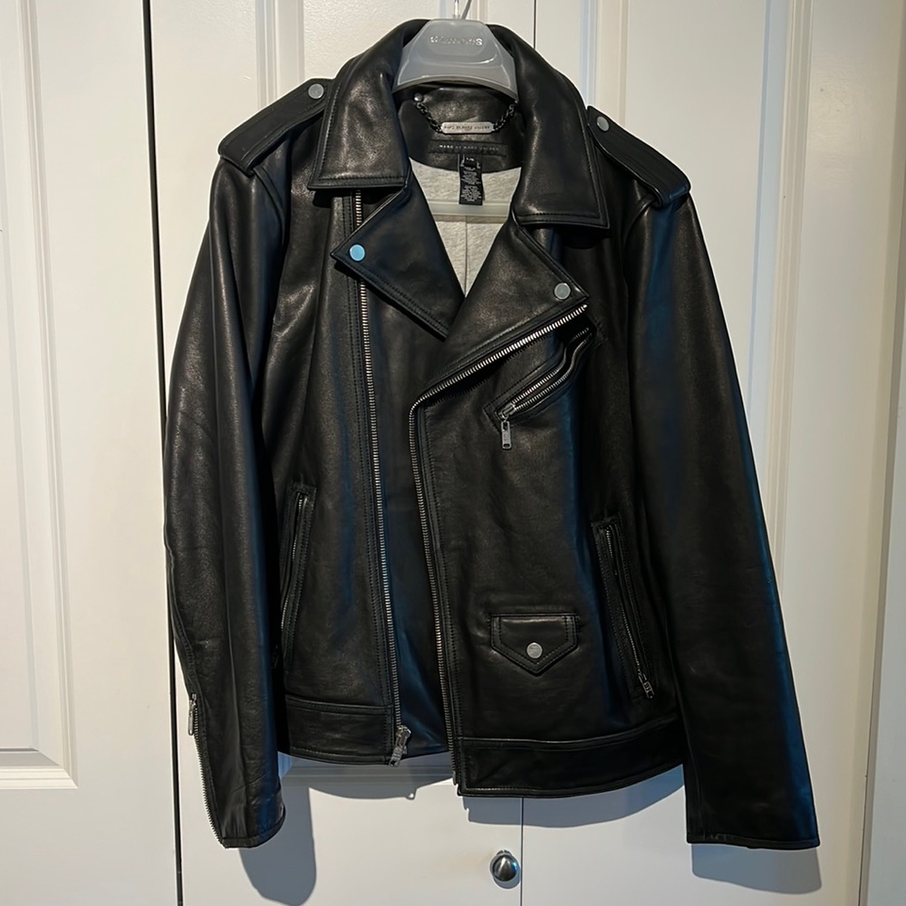 Marc Jacobs Mens leather Motorcycle jacket